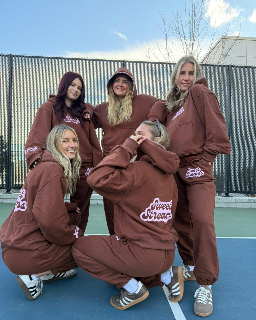 Brown Sweat Set